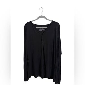 Little Sleepies Black Pajama Top XXL